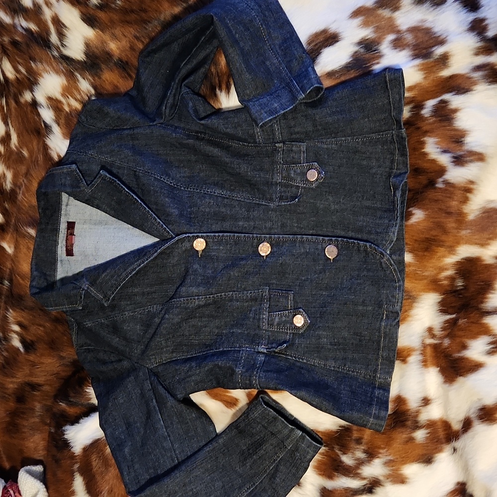 One 5 One Jean Jacket Sz L
